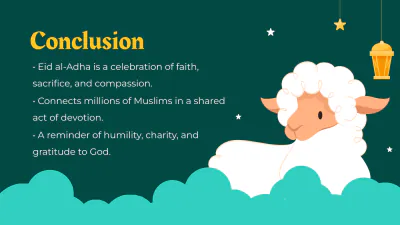 Free Eid al-Adha Presentation Template to Edit Online