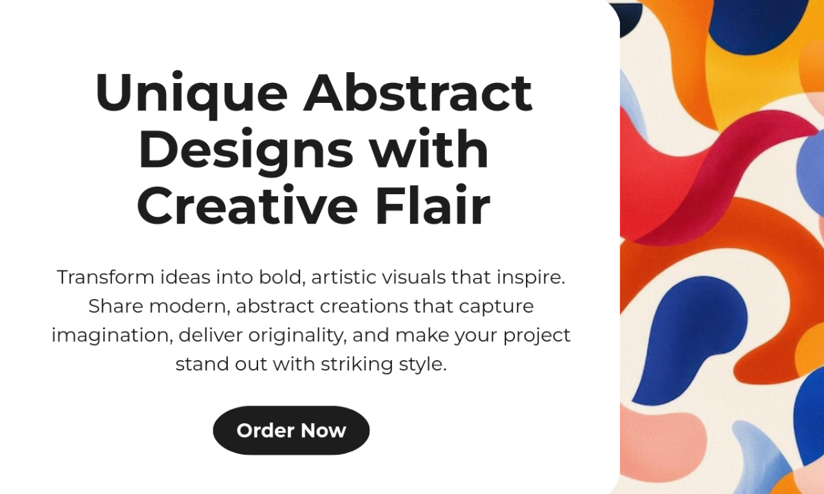 Free Abstract Fiverr Gig Template to Edit Online