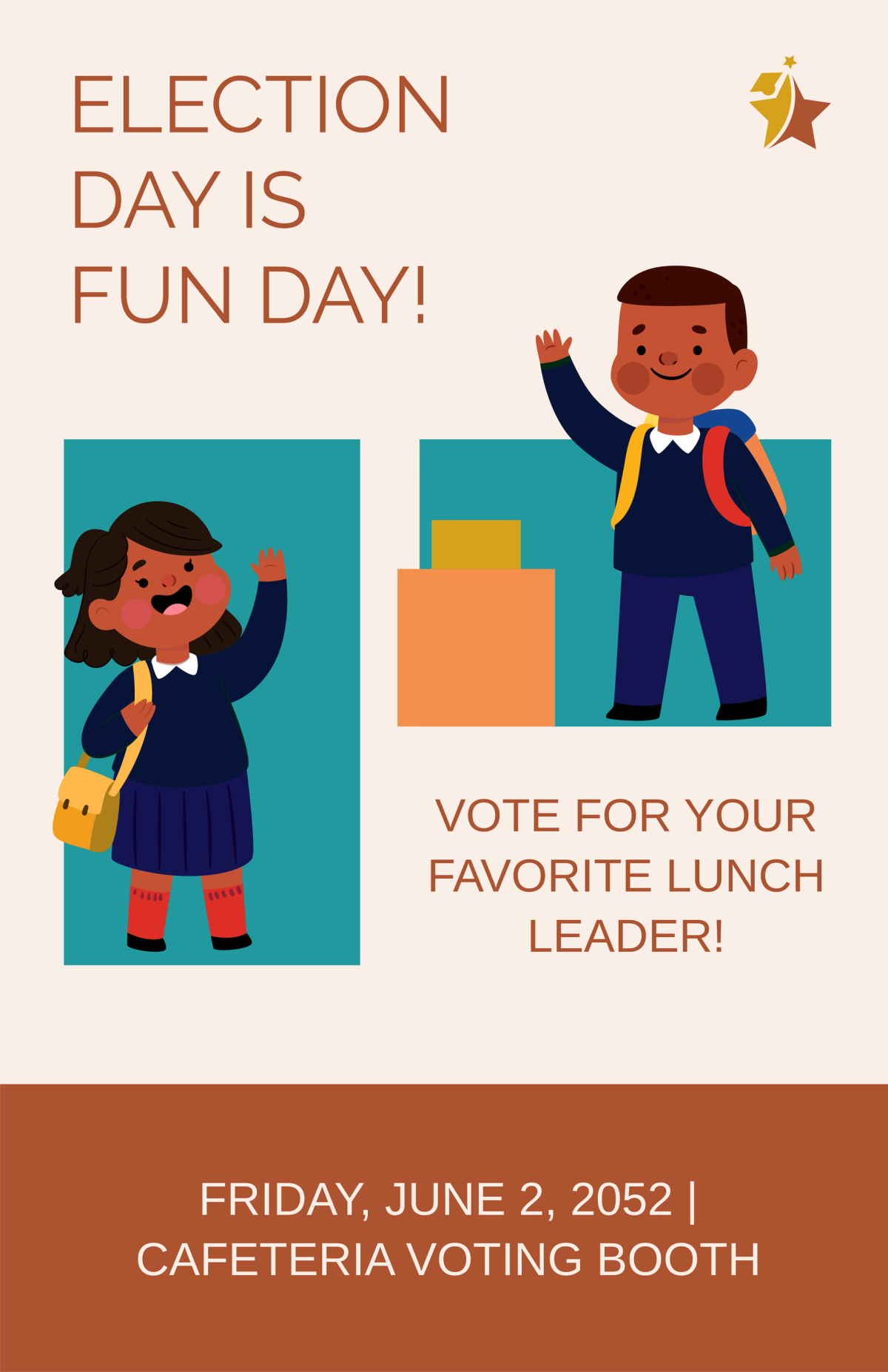 Free Election Poster Template To Edit Online
