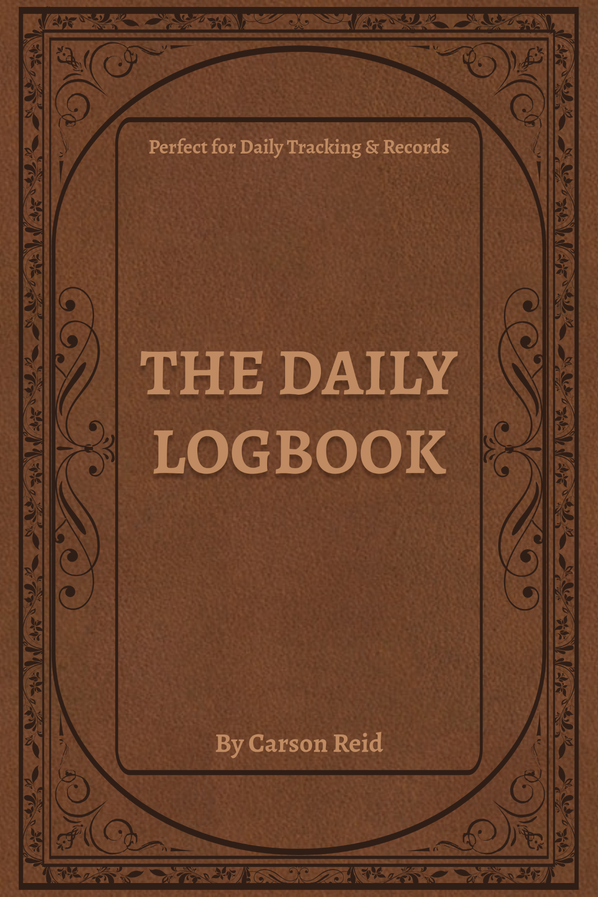 Brown KDP Logbook Cover