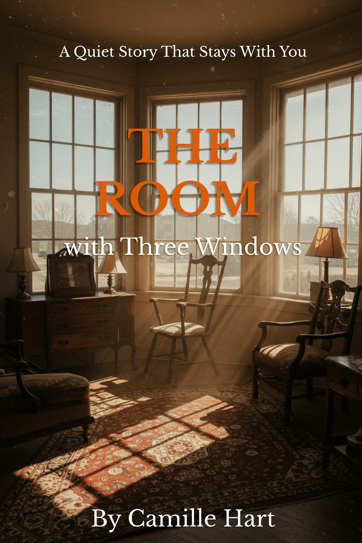 Free Simple KDP Fiction Book Cover Template to Edit Online