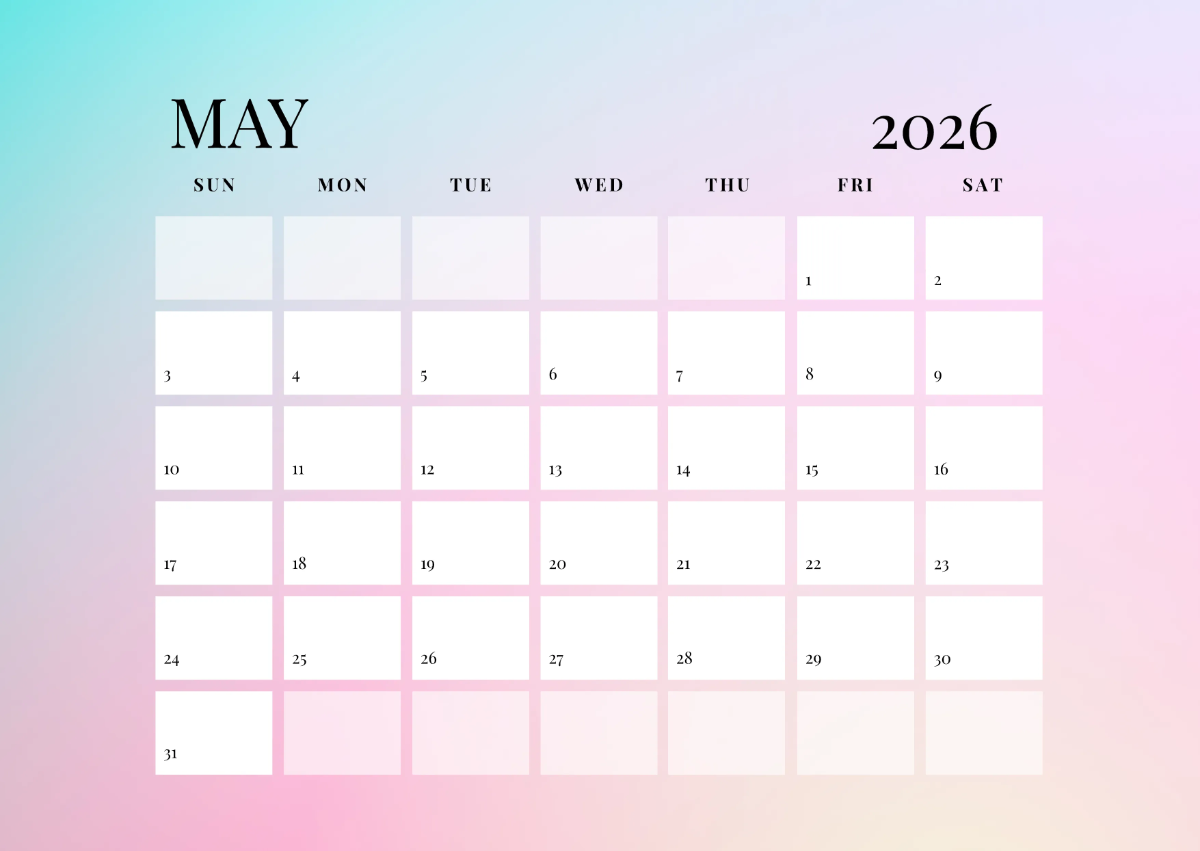 Free Editable 2026 Calendar Template to Edit Online