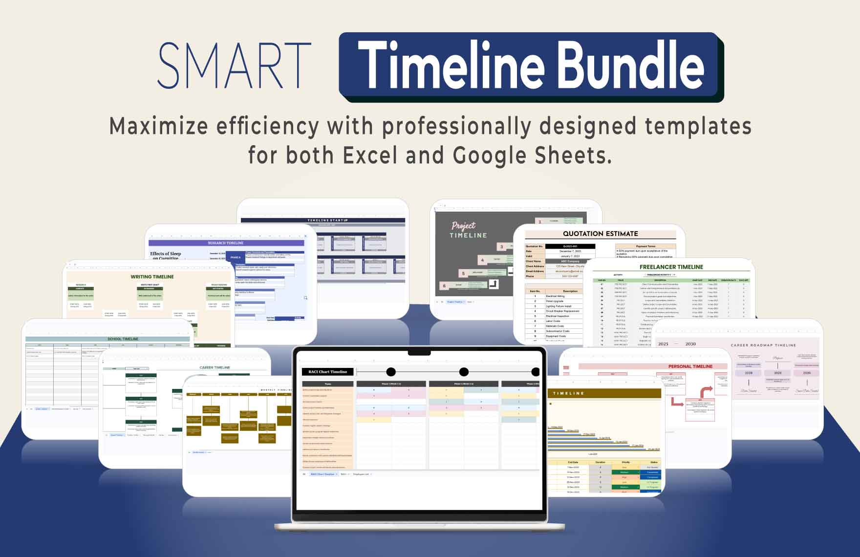 13+ Smart Timeline Bundle Template Bundle