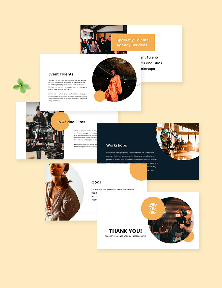 Professional Agency Presentation Template - Google Slides, PowerPoint ...