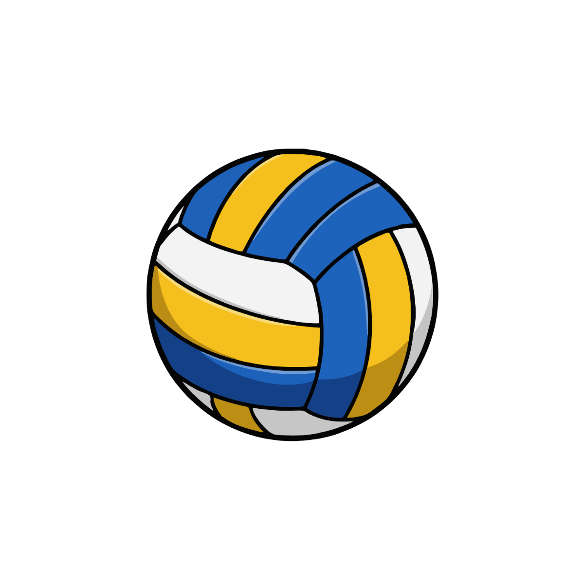 Free Volleyball Ball Clipart to Edit Online