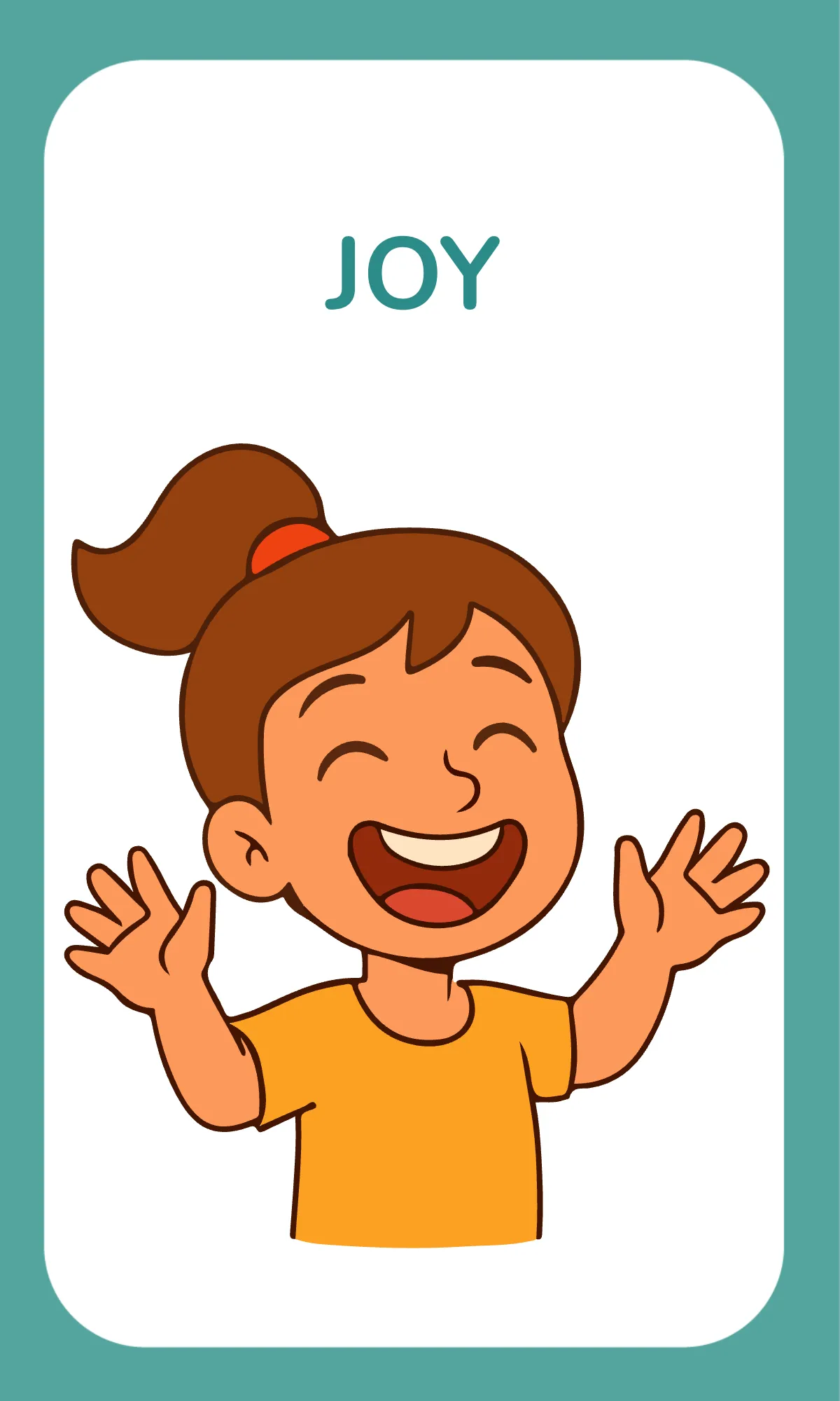 Free Engaging Emotions Flashcard Template to Edit Online