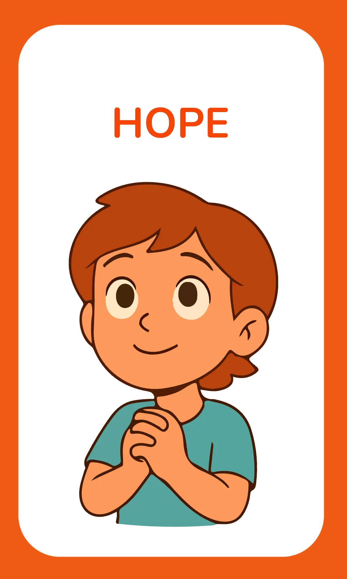 Free Engaging Emotions Flashcard Template to Edit Online