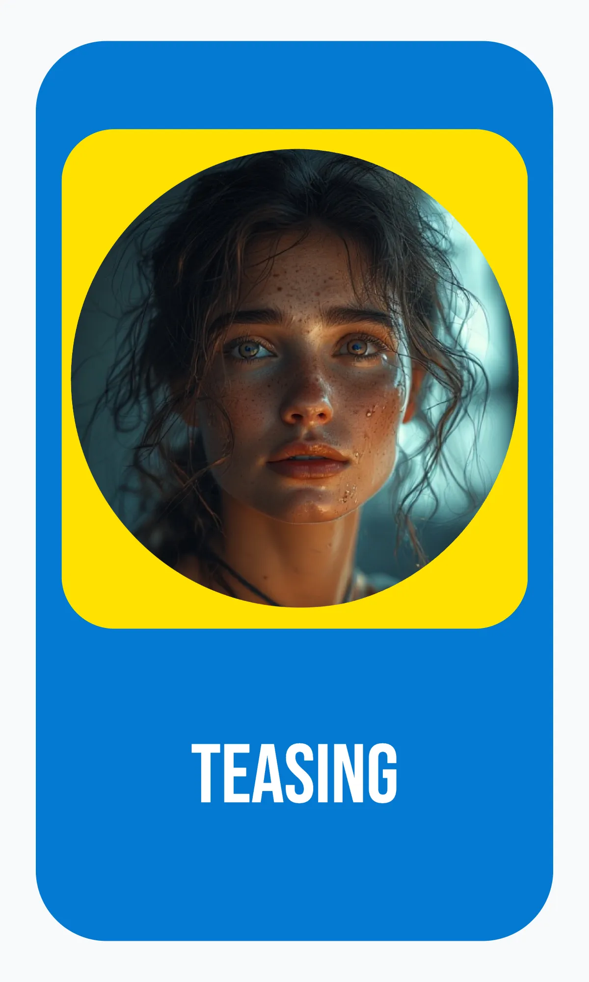 Free Playful Emotions Flashcard Template to Edit Online