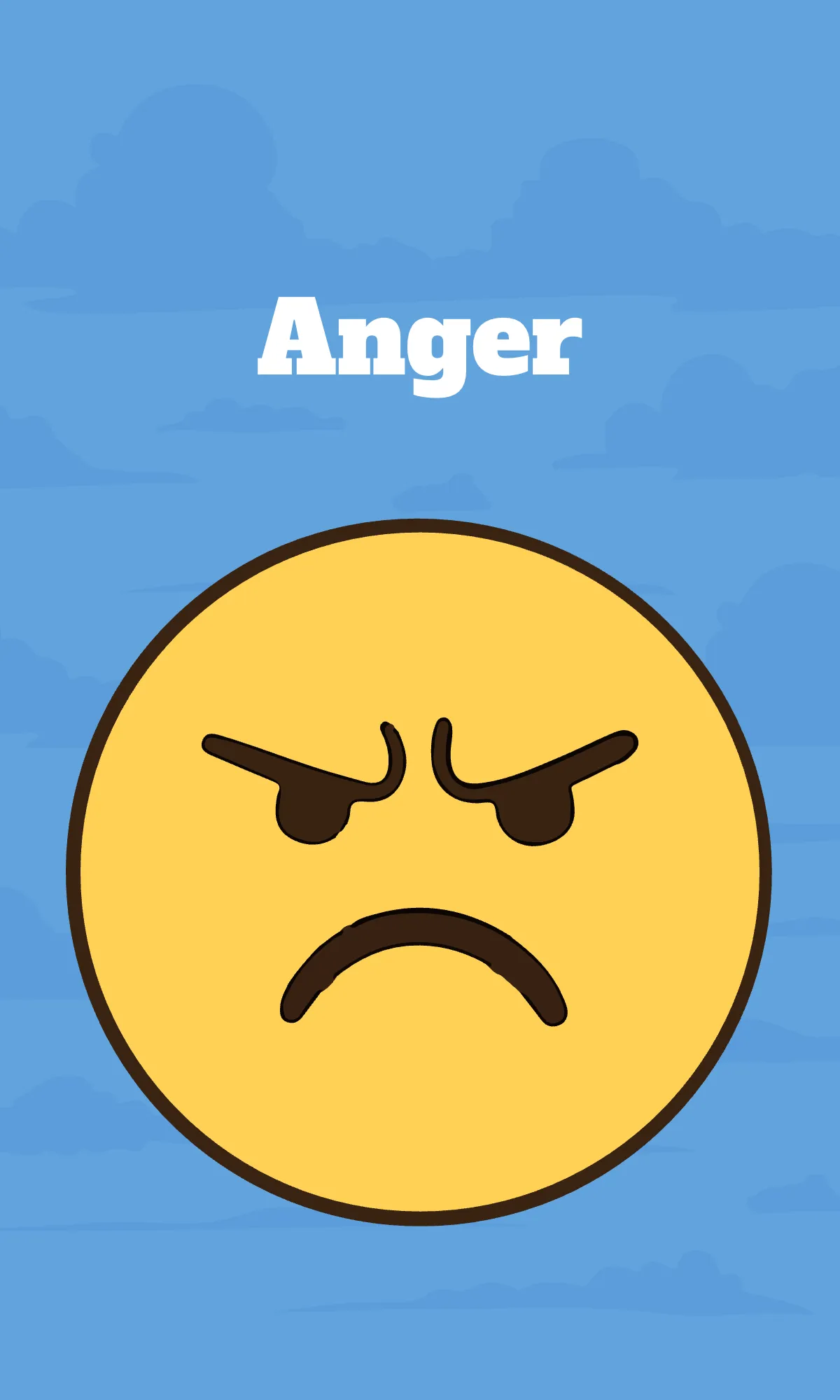 Free Basic Emotions Flashcard Template to Edit Online