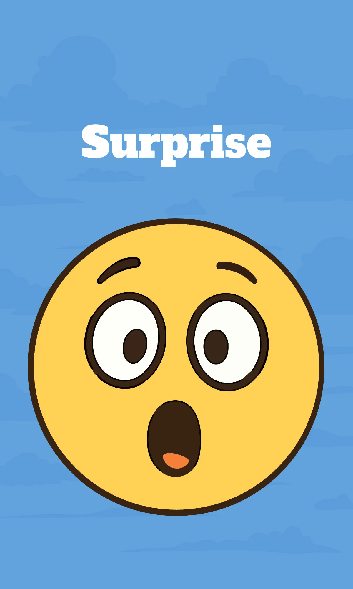 Free Basic Emotions Flashcard Template to Edit Online