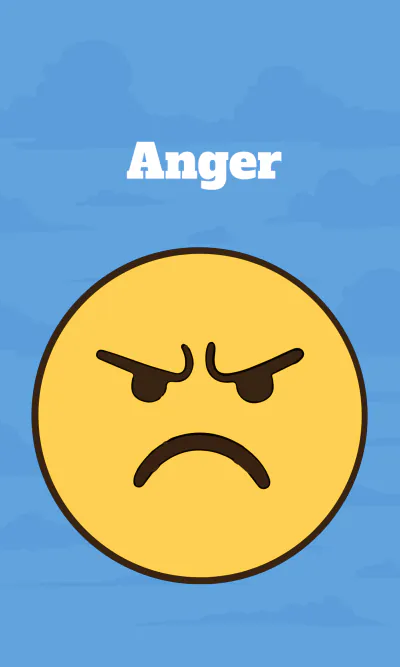 Free Basic Emotions Flashcard Template to Edit Online