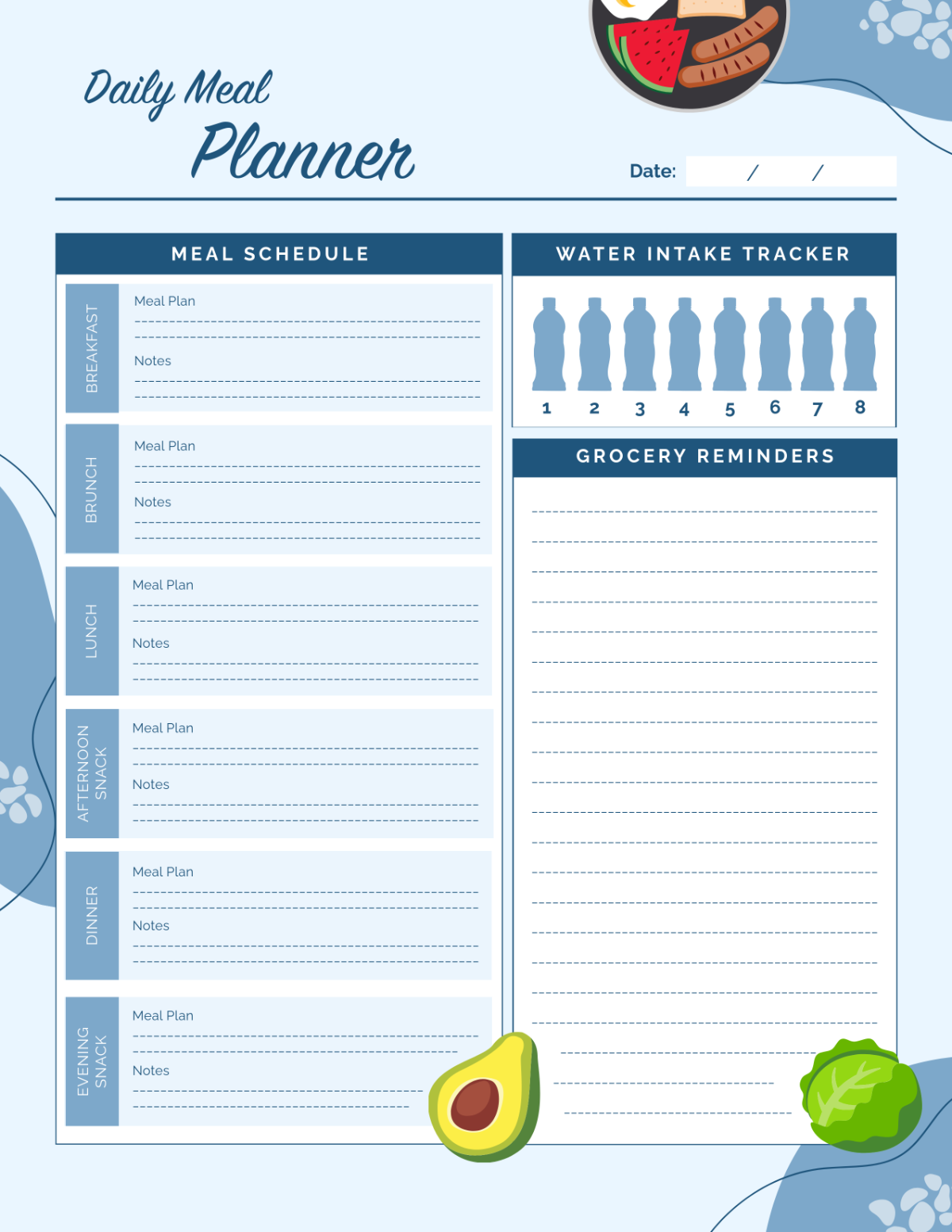 Free Daily Planner Templates To Customize Online Free Daily Planner Templates To Customize Online