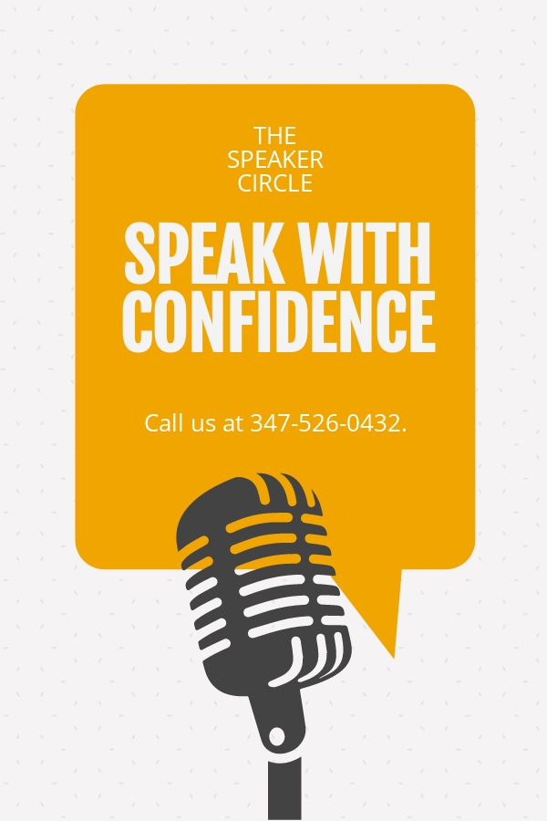 Speaker Pinterest Pin Template [Free JPG] - PSD