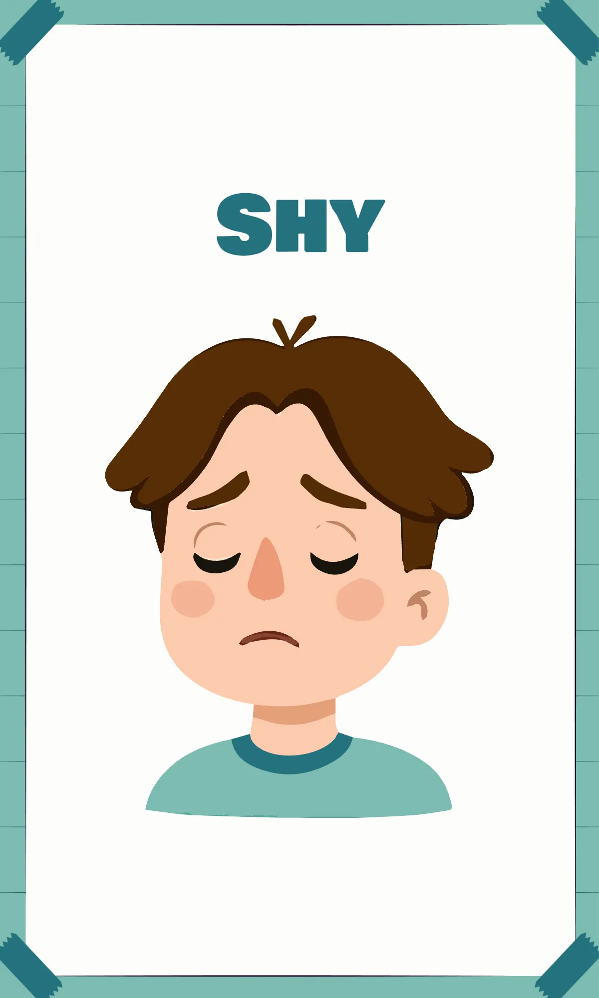 Free Montessori Emotions Flashcard Template to Edit Online