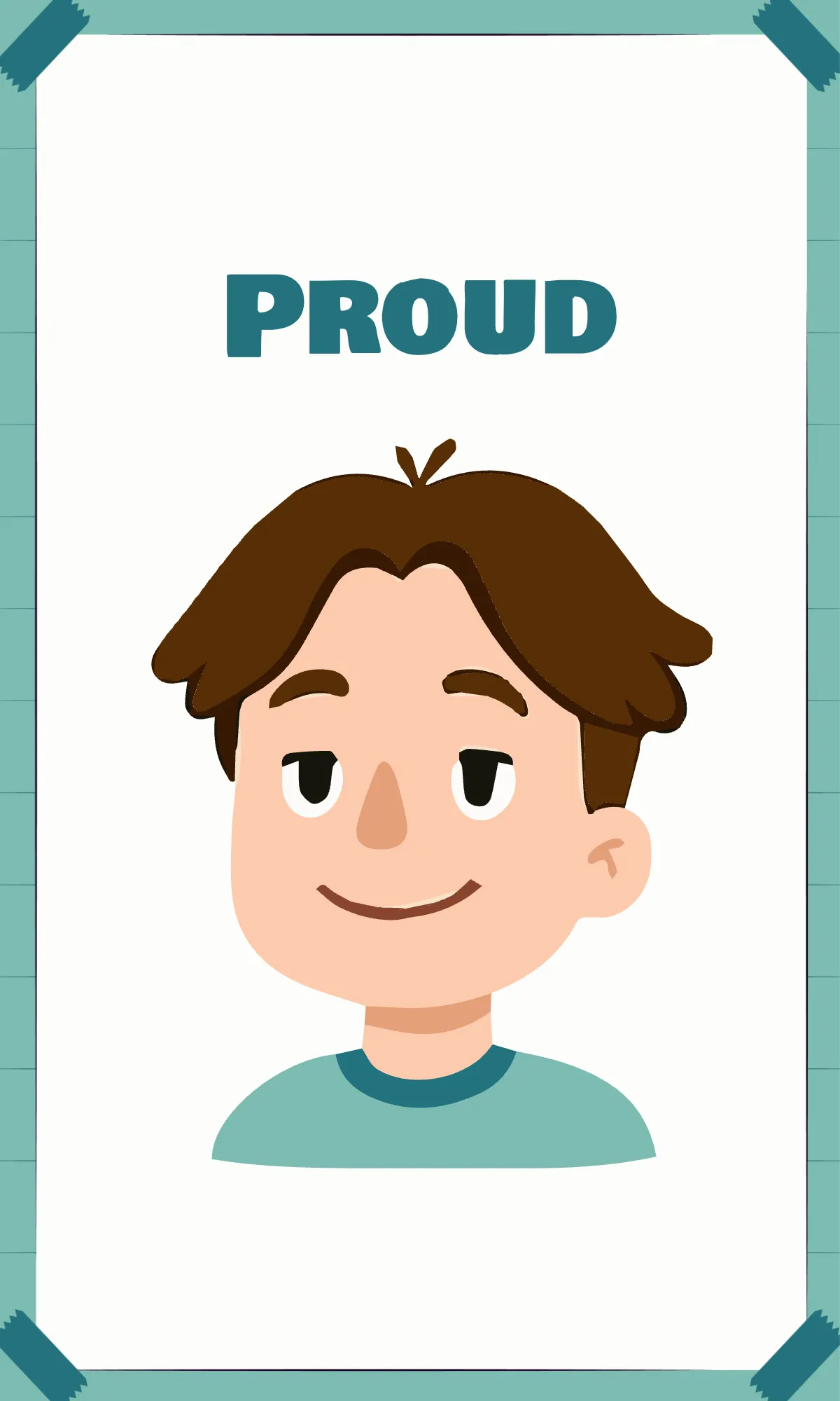 Free Montessori Emotions Flashcard Template to Edit Online