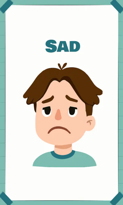 Free Montessori Emotions Flashcard Template to Edit Online