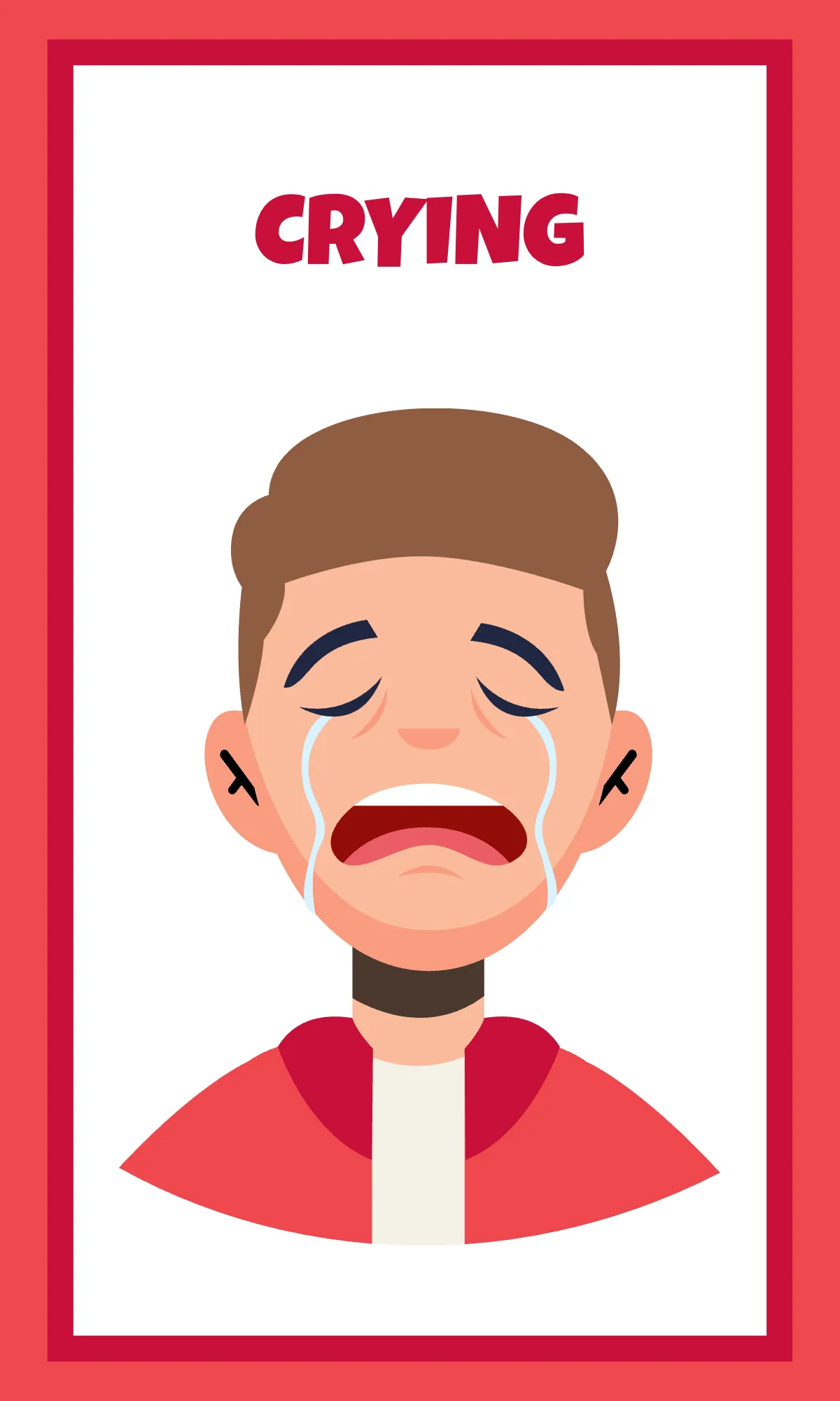 Free Emotions Flashcard for Adults Template to Edit Online