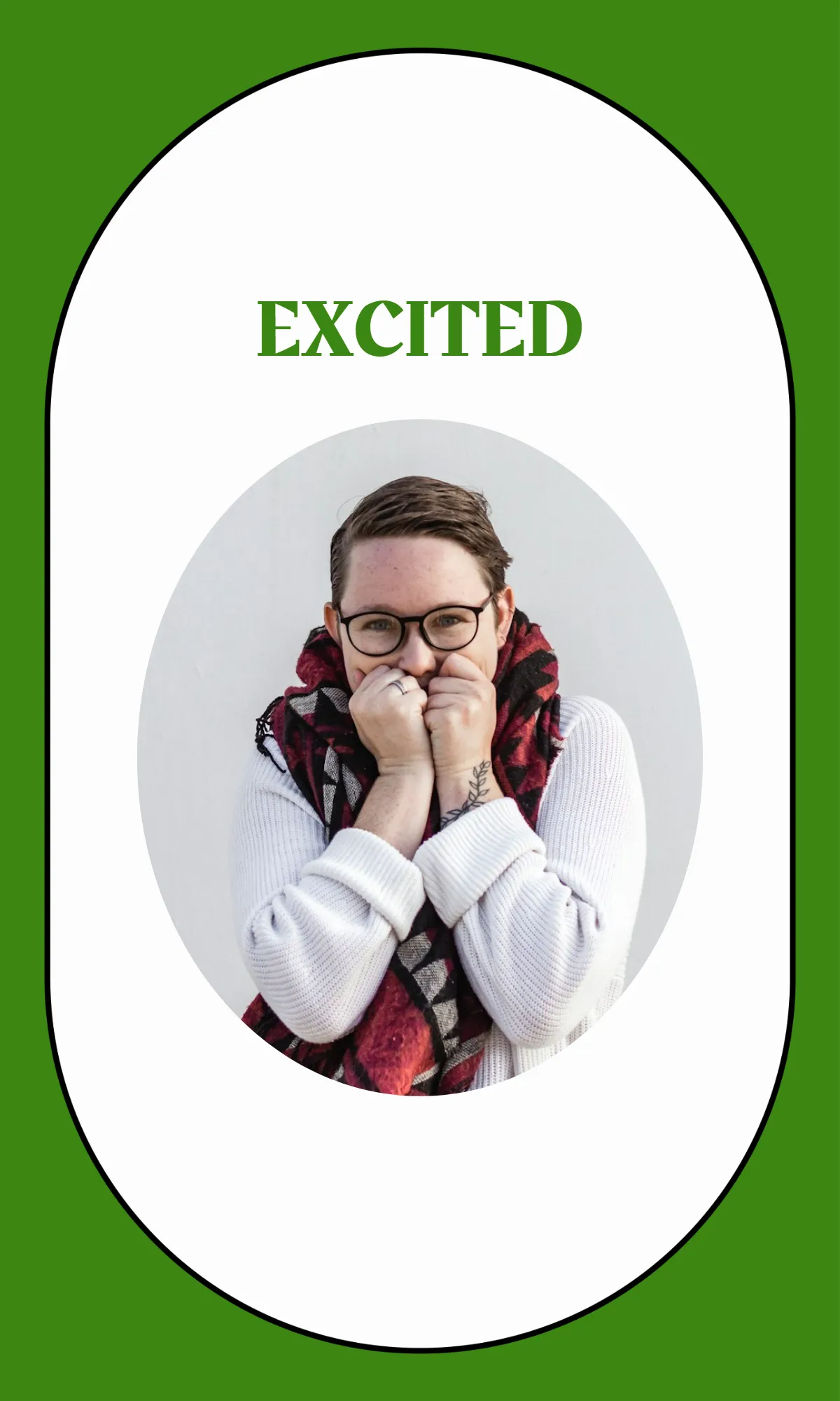 Free Green Monster Emotions Flashcard Template to Edit Online