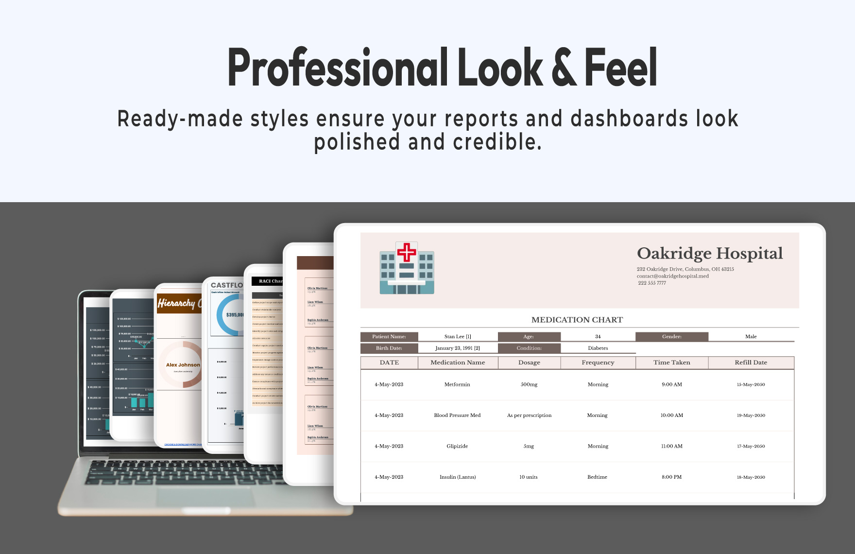 20+ Chart Master Toolkit Template Bundle