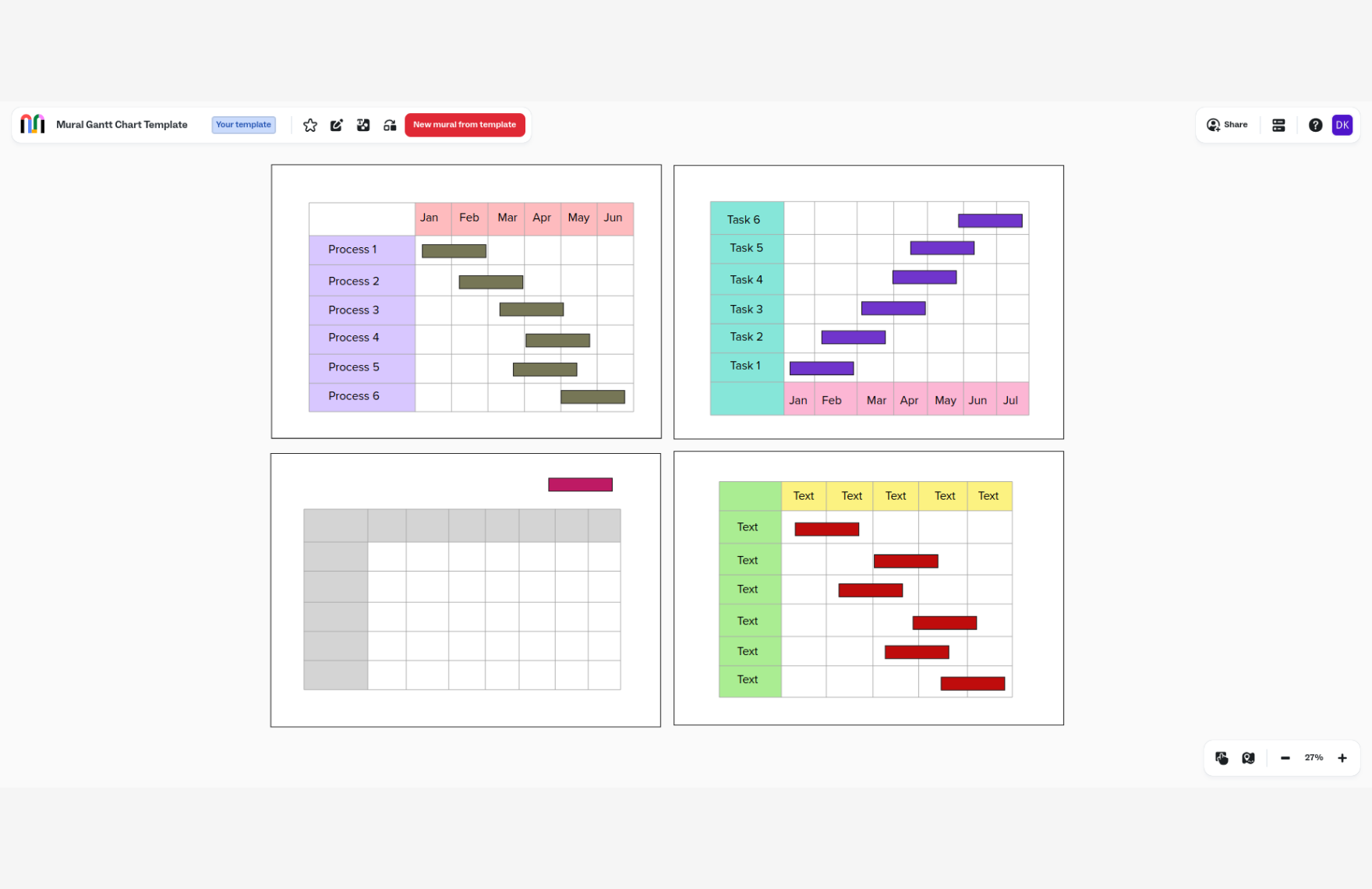 Free Gantt Chart Template