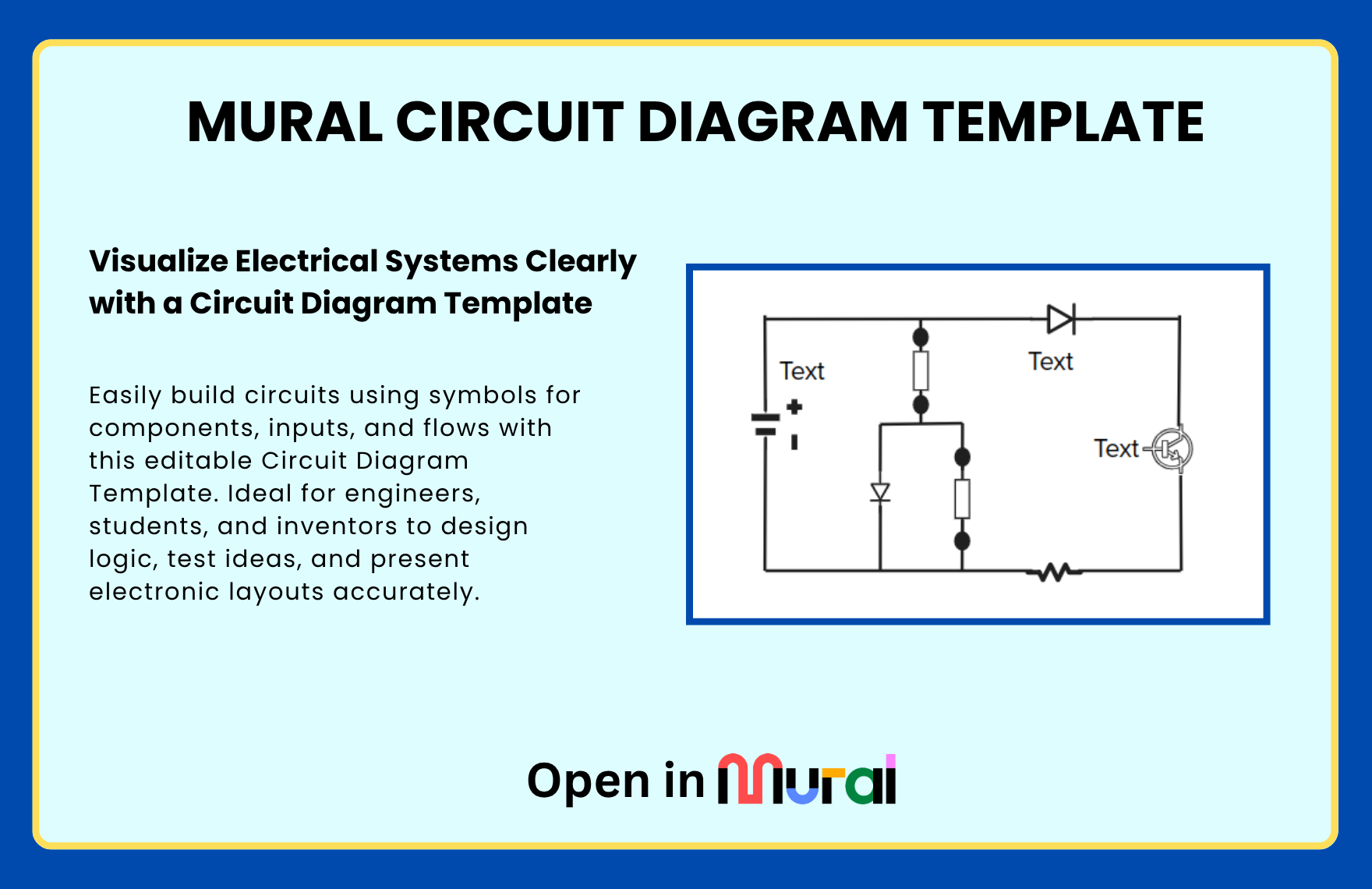 Free Circuit Diagram Template