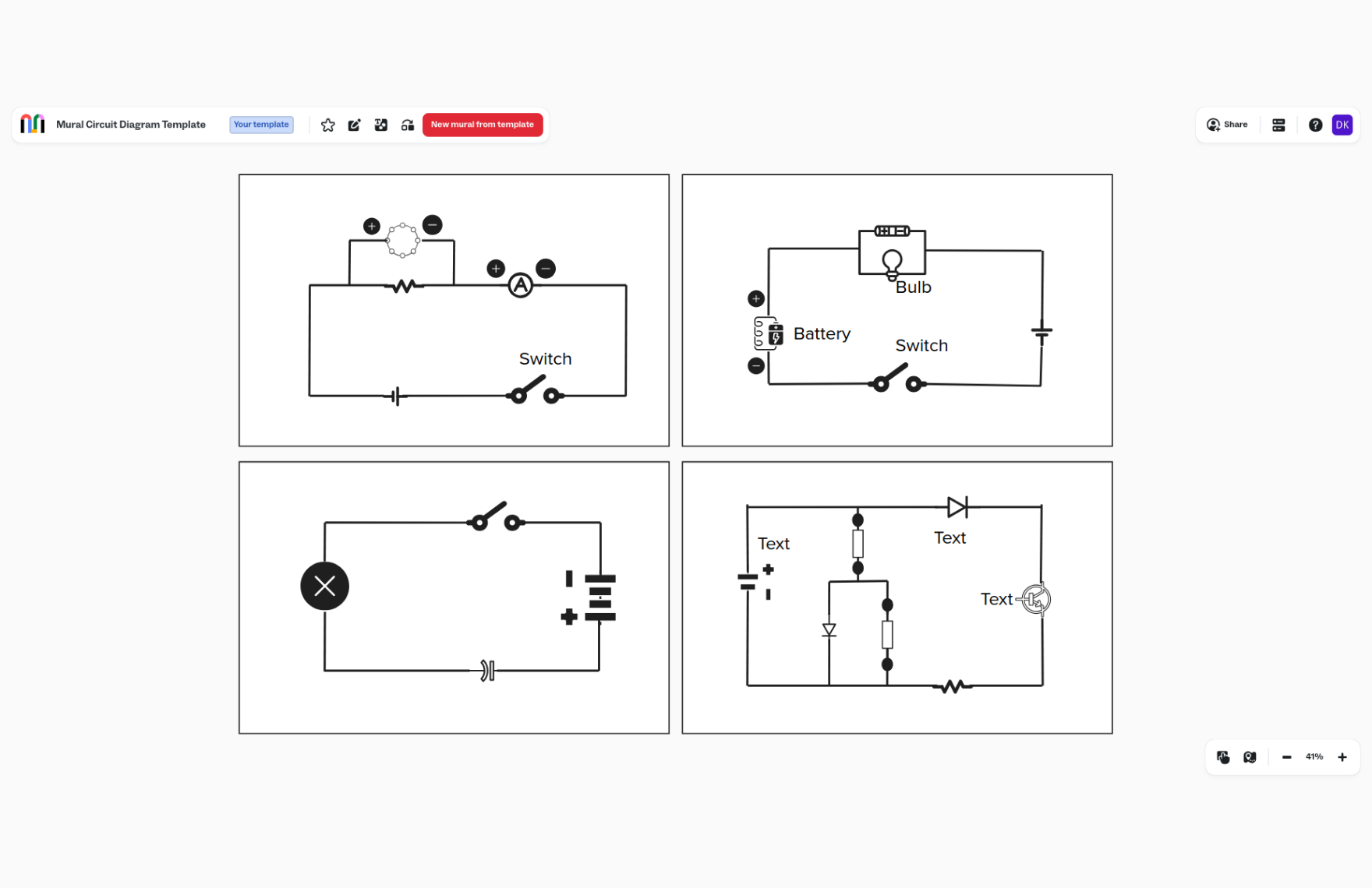 Free Circuit Diagram Template