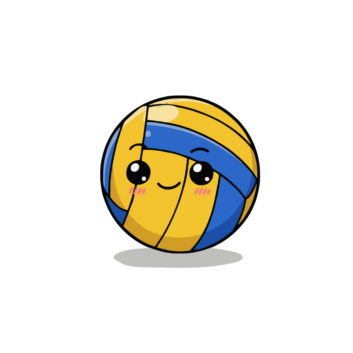 Free Cute Volleyball Clipart to Edit Online