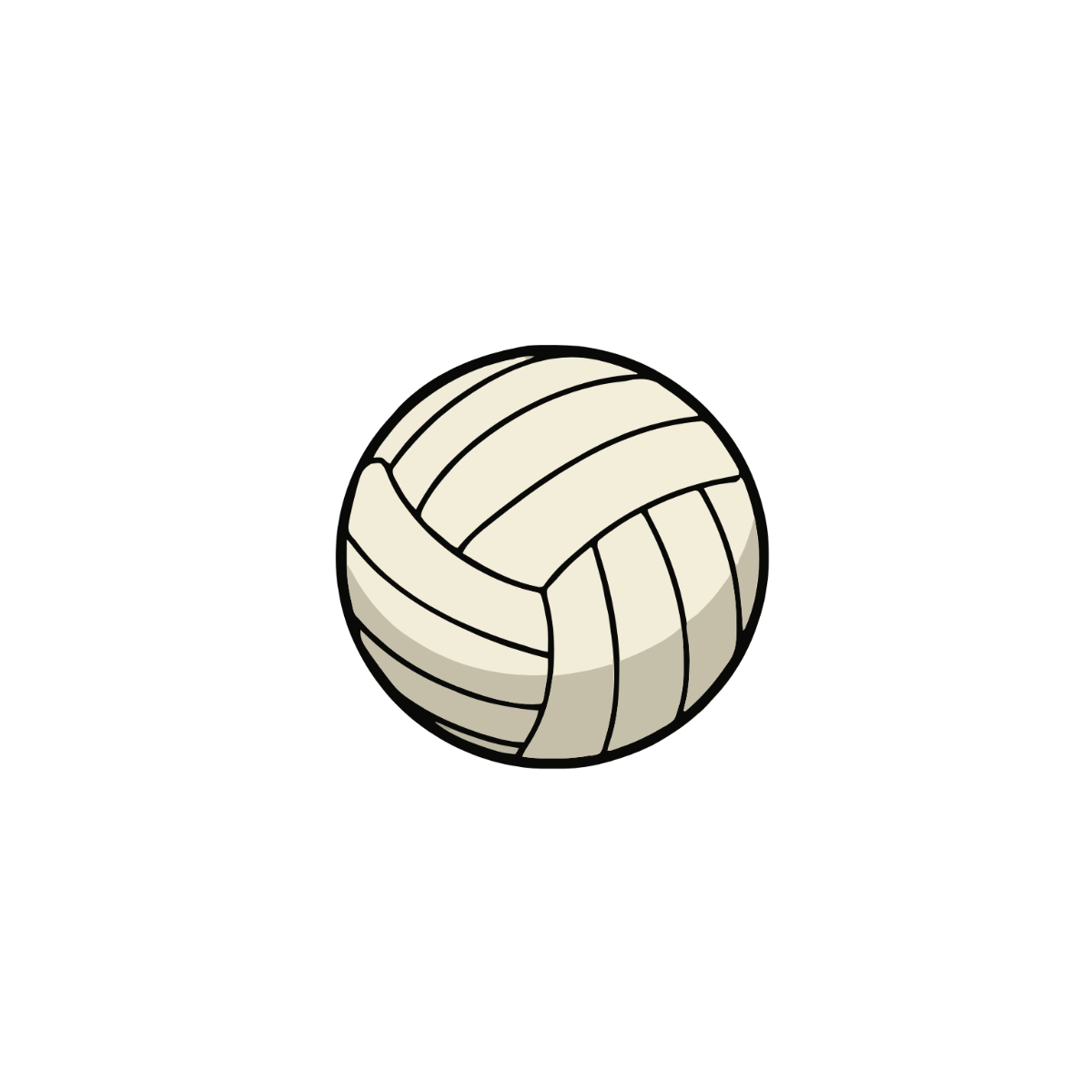 Free Vintage Volleyball Clipart to Edit Online