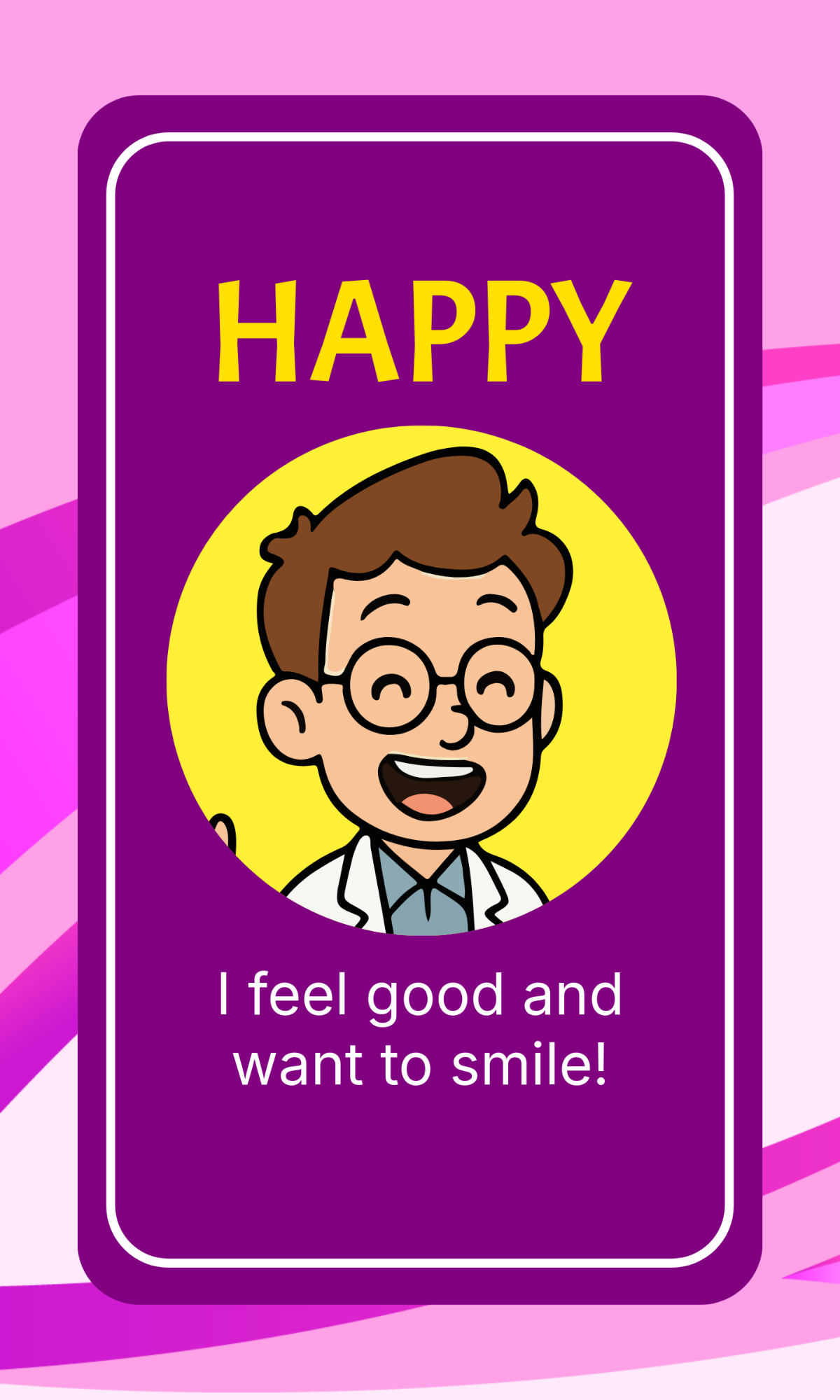 Free Purple ESL Emotions Flashcard Template To Edit Online Free Purple ESL Emotions Flashcard Template To Edit Online