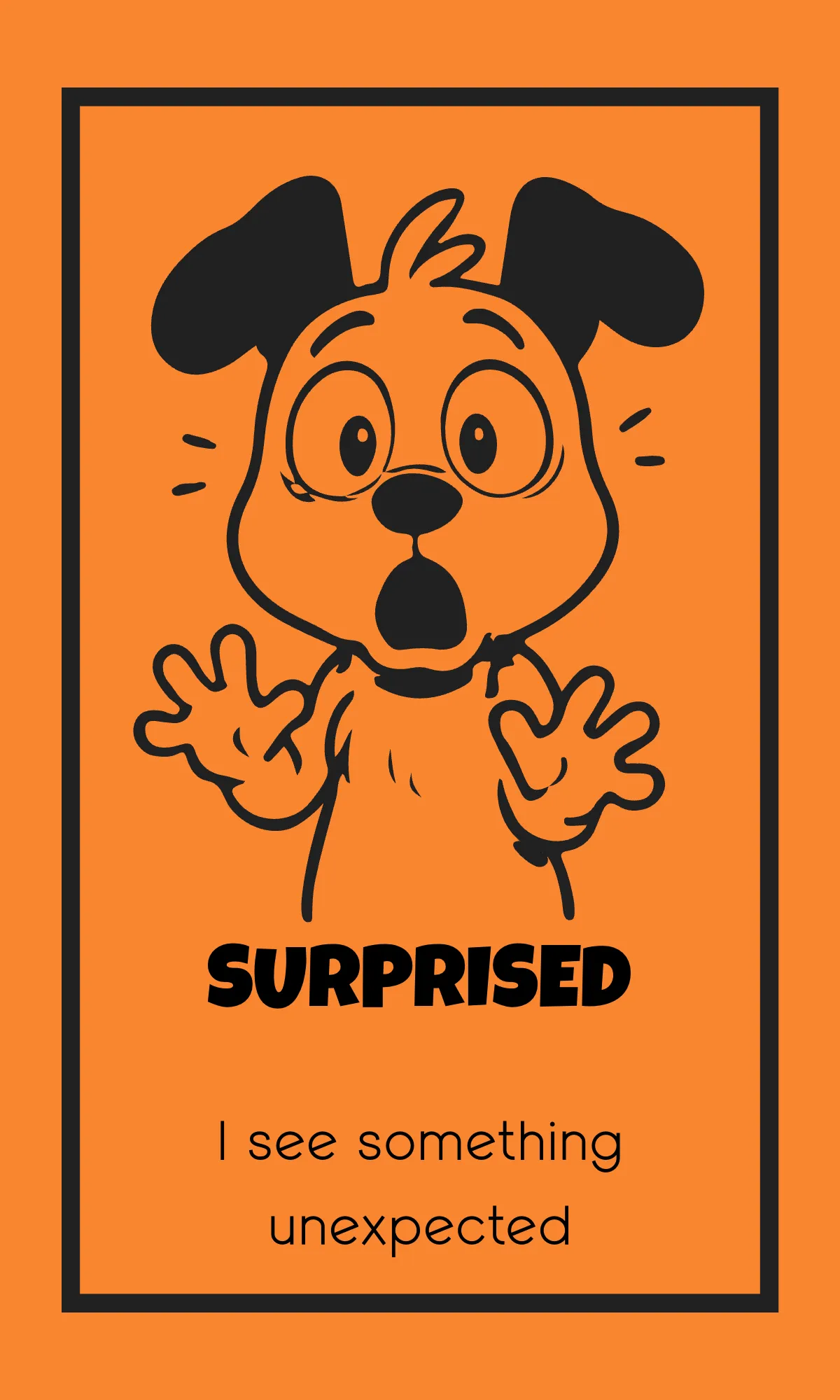 Free Colorful Emotions Wheel Flashcard Template to Edit Online