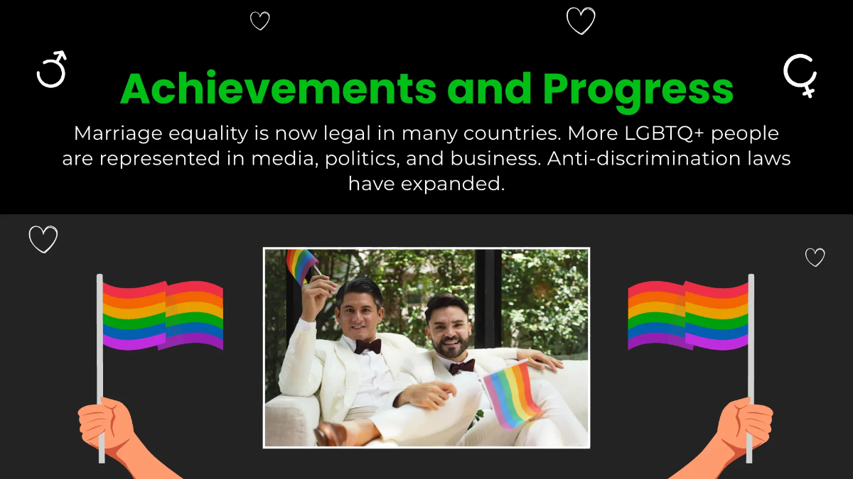 Free Pride Month Presentation Template to Edit Online