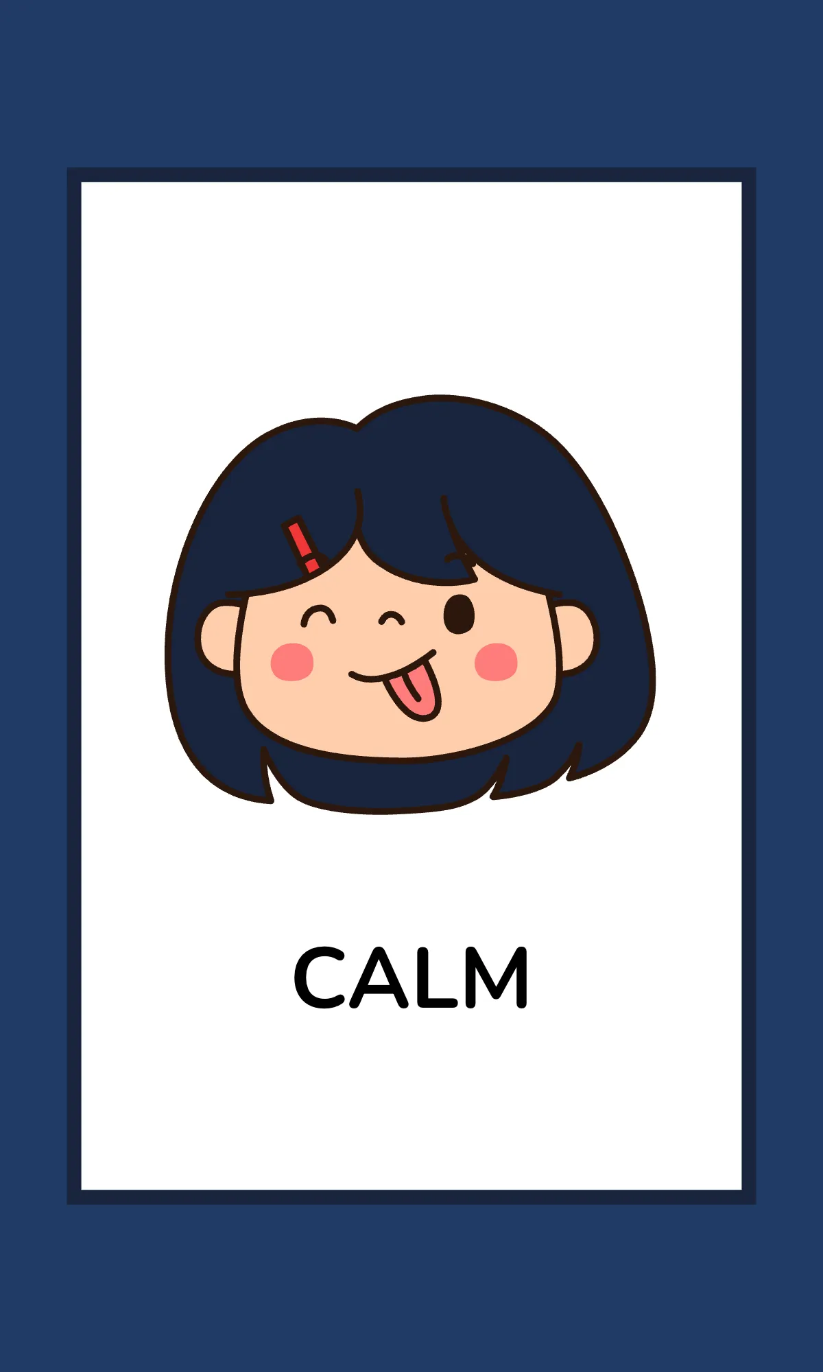 Free Emotions Flashcard for Autism Template to Edit Online