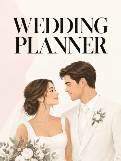 Free Free Pastel Romance Wedding Planner Template to Edit Online