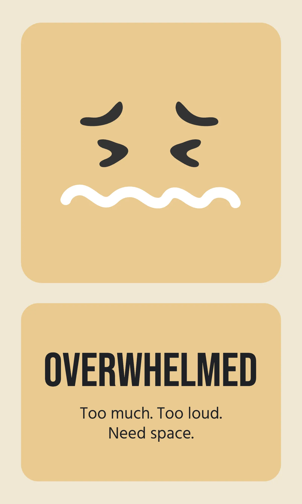 Free Aesthetic Autism Emotions Flashcardv Template to Edit Online