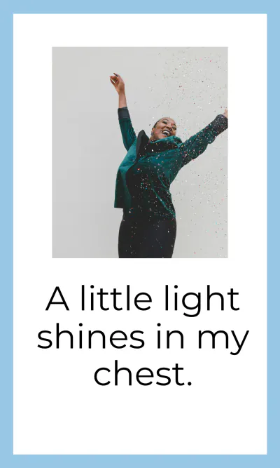 Free Blue Calm Emotions Flashcard Template to Edit Online