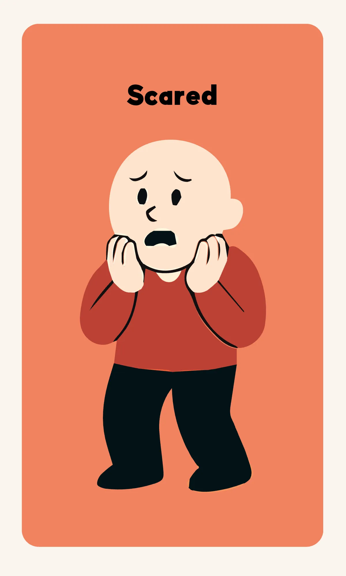 Free Special Education Emotions Flashcard Template to Edit Online