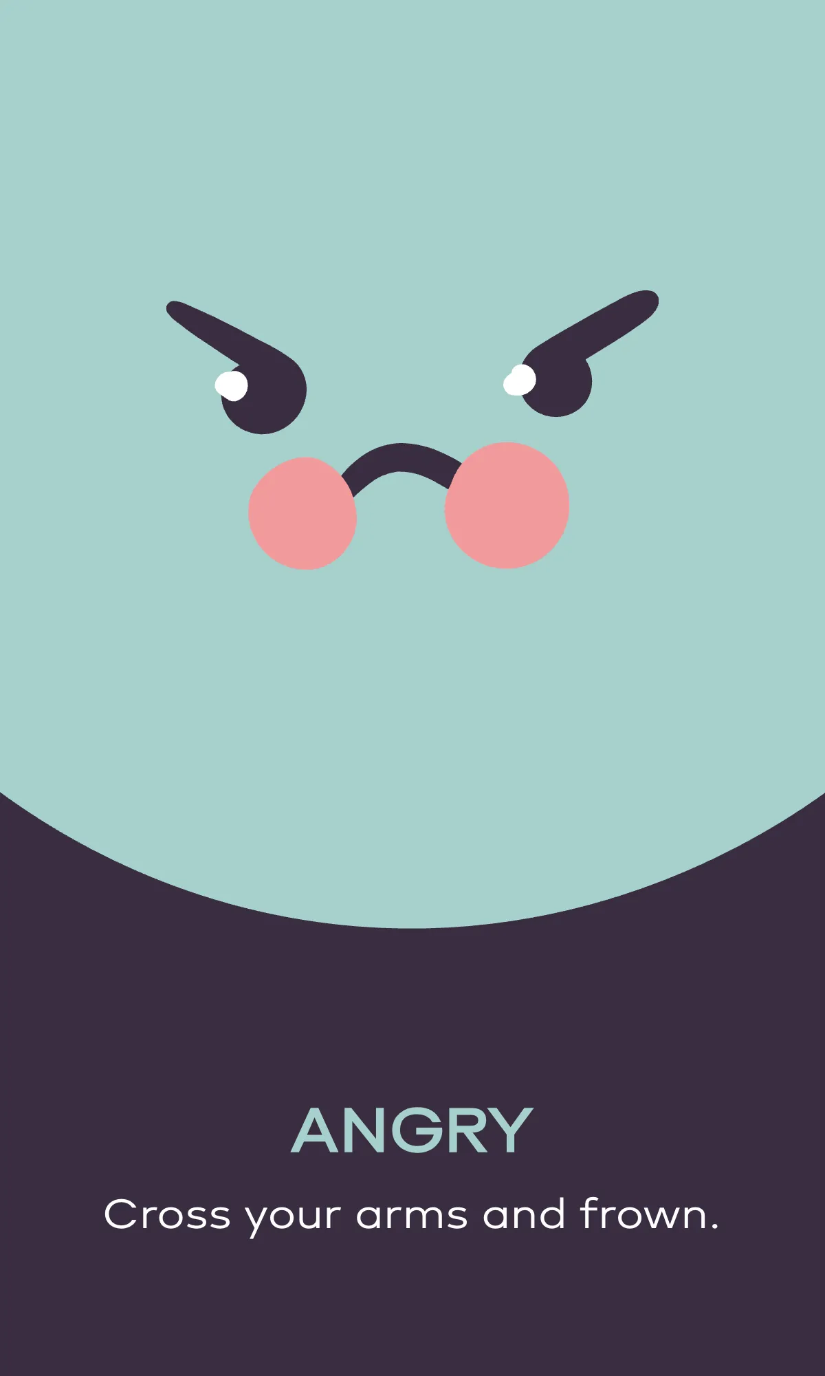 Free Simple Emotions Game Flashcard Template to Edit Online