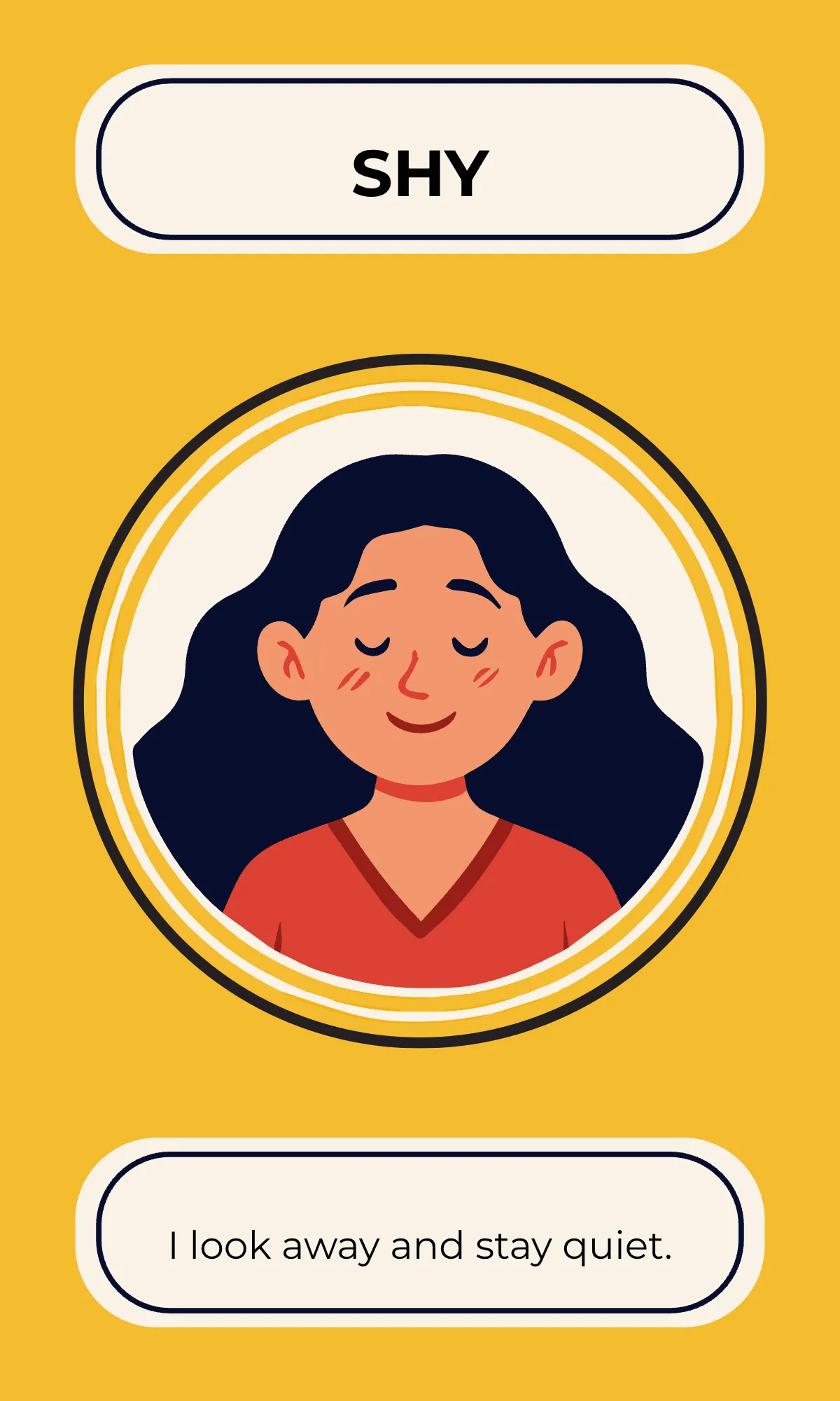 Free Emotion Faces Flashcard Template to Edit Online