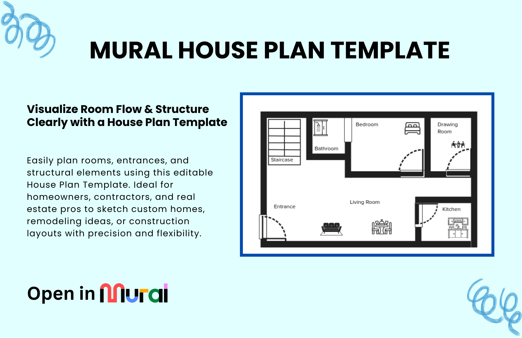 Free House Plan Template In Canva To Download Template Free House Plan Template In Canva To Download Template