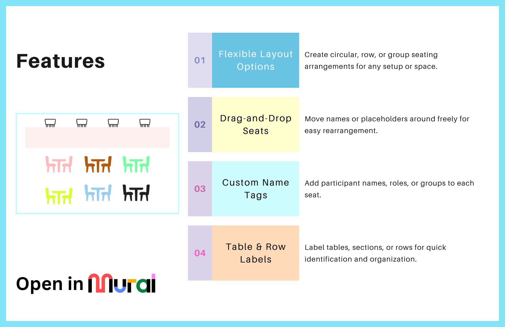 Free Seating Chart Template