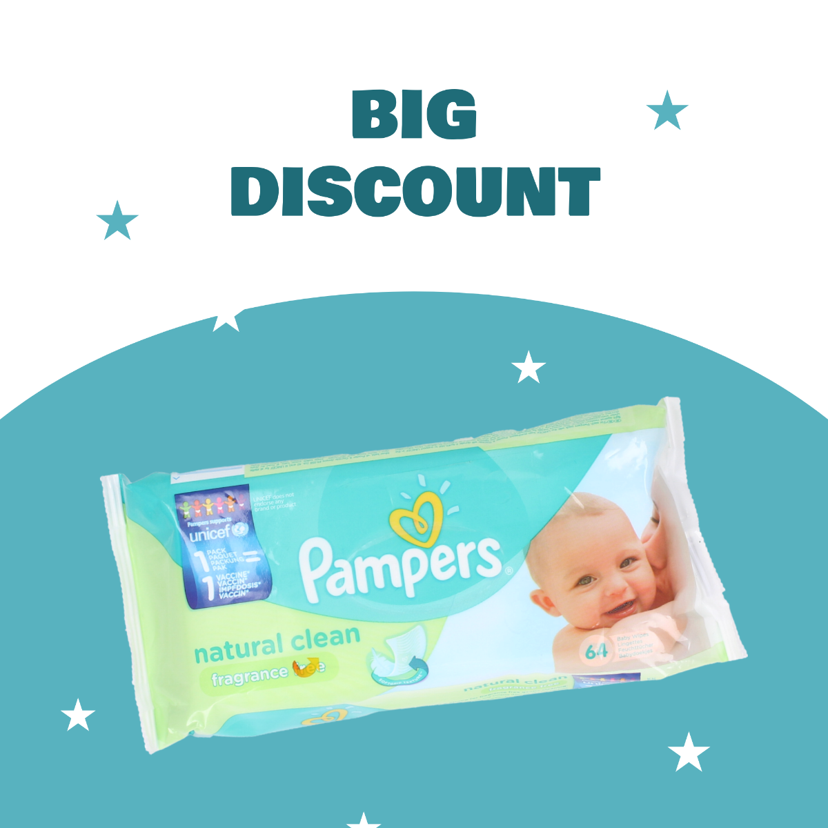 Free Baby Wipes Amazon Photo Template to Edit Online