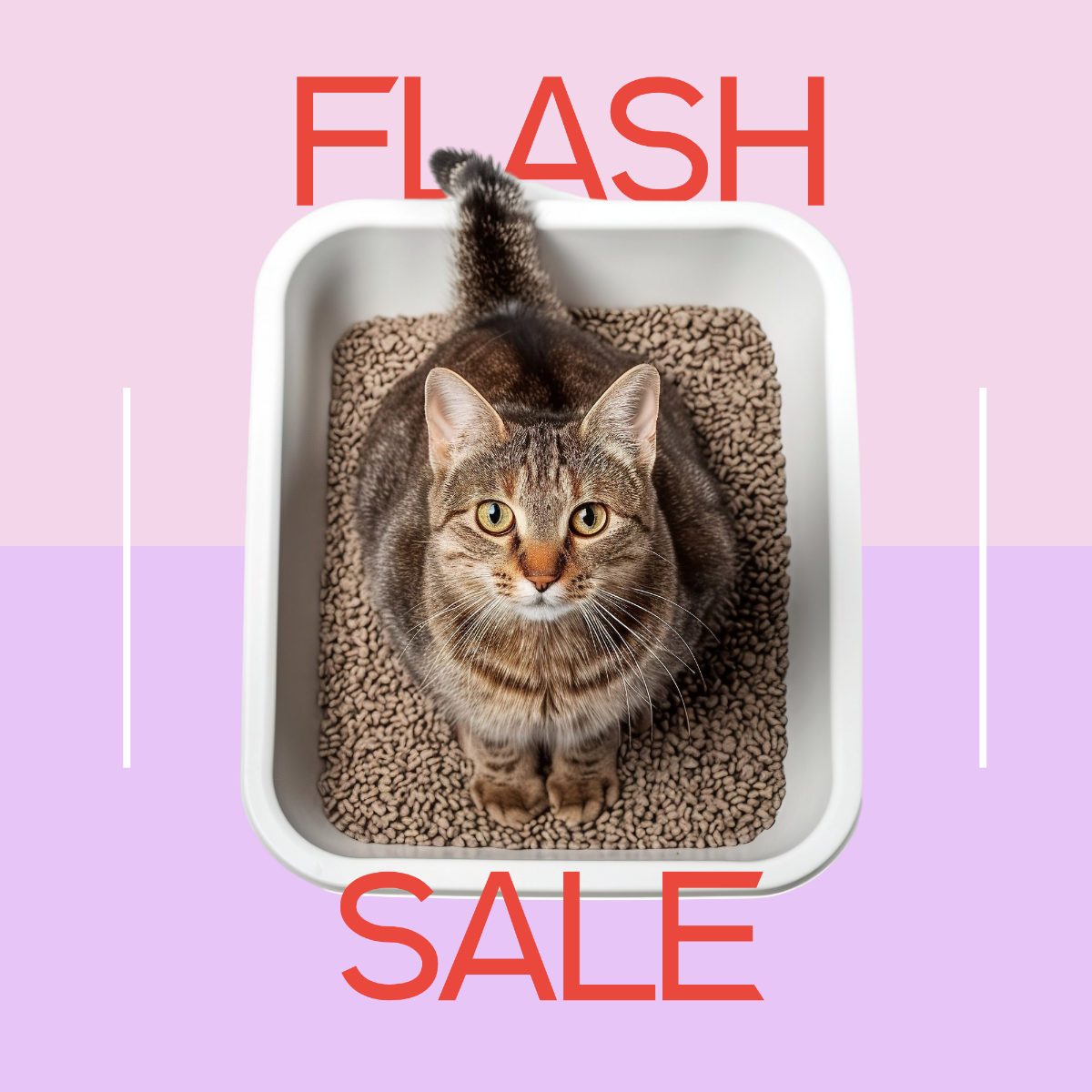 Free Cat Litter Amazon Photo Template to Edit Online