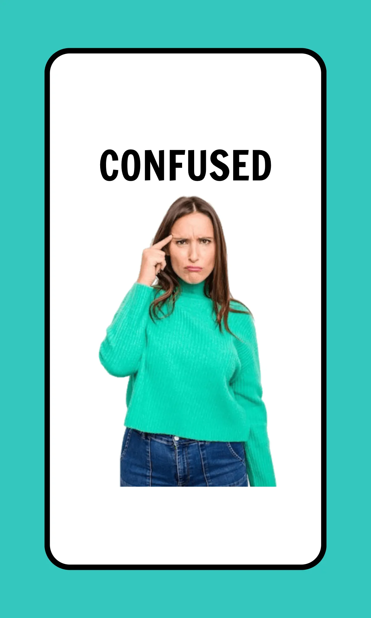 Free Emotions & Facial Expressions Flashcard Template to Edit Online