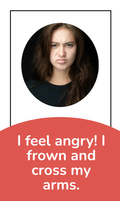 Free Emotions Flashcard for Preschool Template to Edit Online