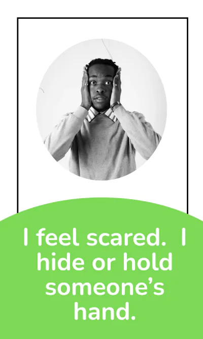 Free Emotions Flashcard for Preschool Template to Edit Online