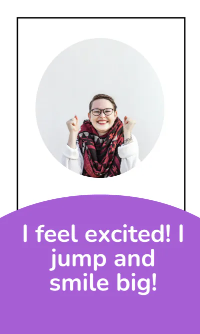 Free Emotions Flashcard for Preschool Template to Edit Online