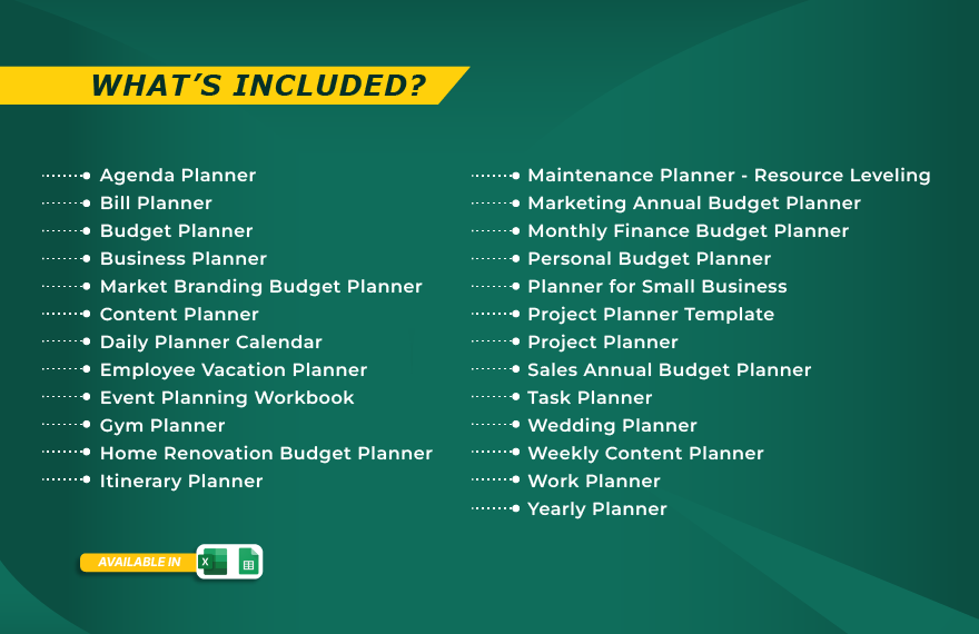 25-In-1 Ultimate Planner Vault