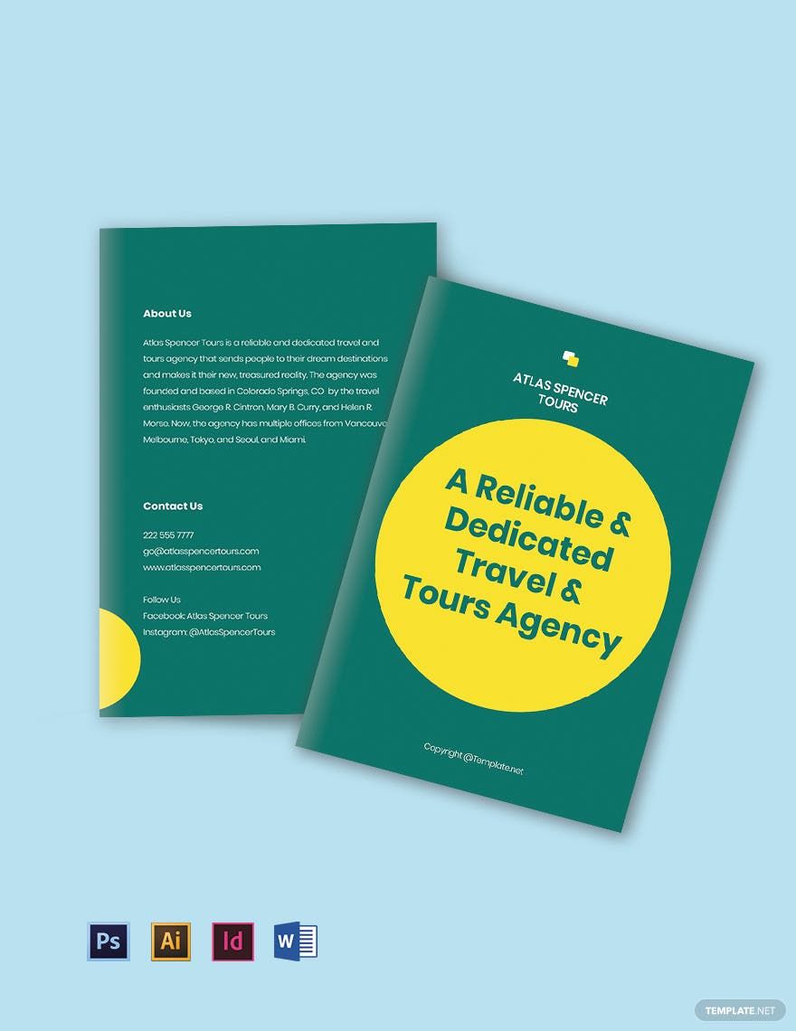 Free Sample Agency Bi-Fold Brochure Template