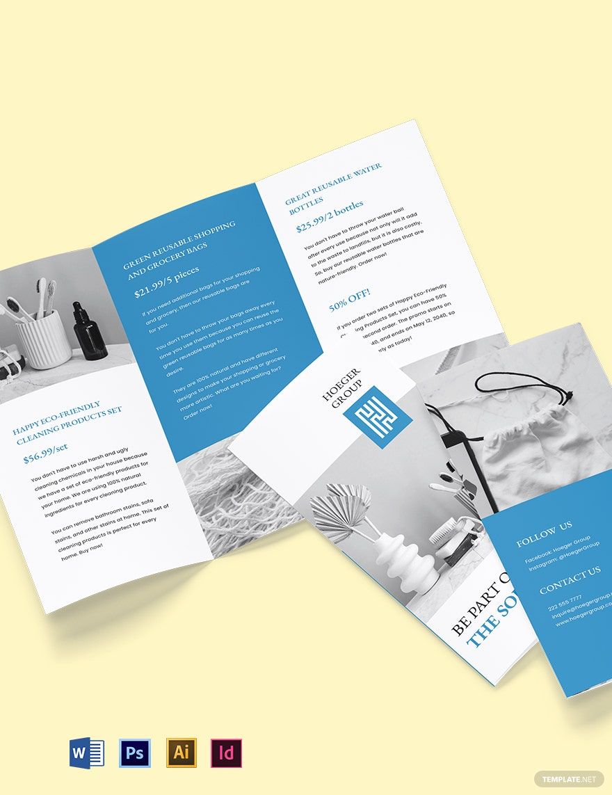 Free StartUp Product Brochure Template