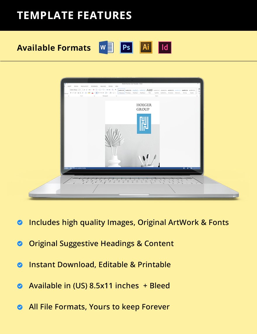 StartUp Product Brochure Editable